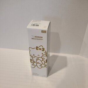 NIB-Zojirushi Hello Kitty Stainless Steel 16oz Travel Mug-Keeps Hot or Cold-Wht